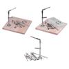 Handcraft Figurines Display Stand Flexible Adjustable Sculpture Base for Shelf Decoration Accessories and Art Models