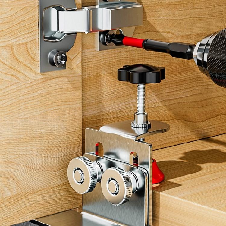 Stainless Steel Cabinet Door Installation Positioner Cabinet Hardware Jig Cabinet Door Mount Locators Hardware Jig