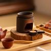 Japanese Style Multifunctional Aromatherapy Candle Burner for Essential Oils, Warm Tea, and Sleep Aroma Bricks with Sandalwood and Agarwood.