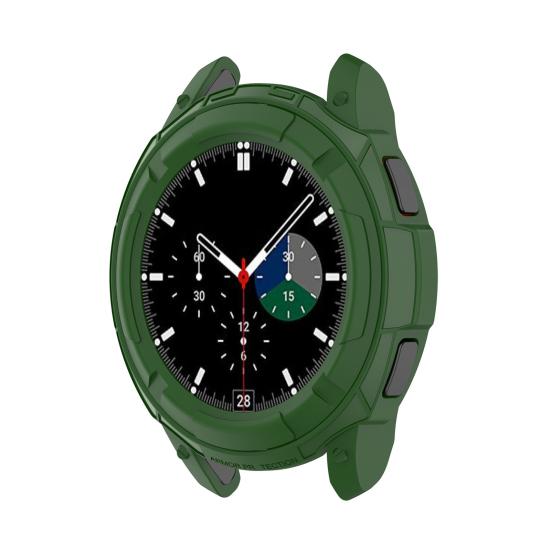 Protective Case Hollow Anti-fall TPU 42mm/46mm Watch Bumper Shell Protector for Samsung Galaxy Watch 4 Classic