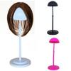 Lightweight Wig Stand Portable Wig Styling Organizer Wig Display Removable Hat Holder for Easy Travel and Storage