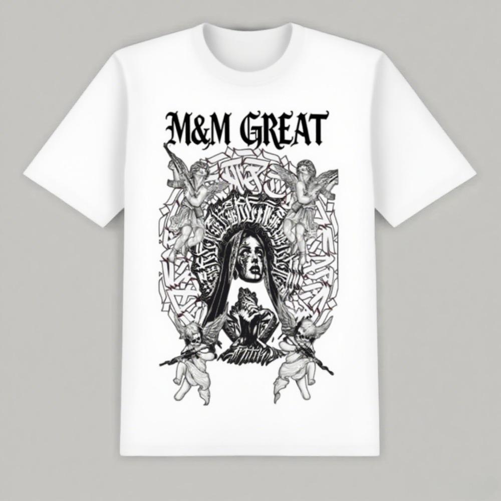 Fashion Leisure Short-sleeved and Couples Street Daily Style Comfortable Best-selling Light Cotton High-quality Printed T-shirts