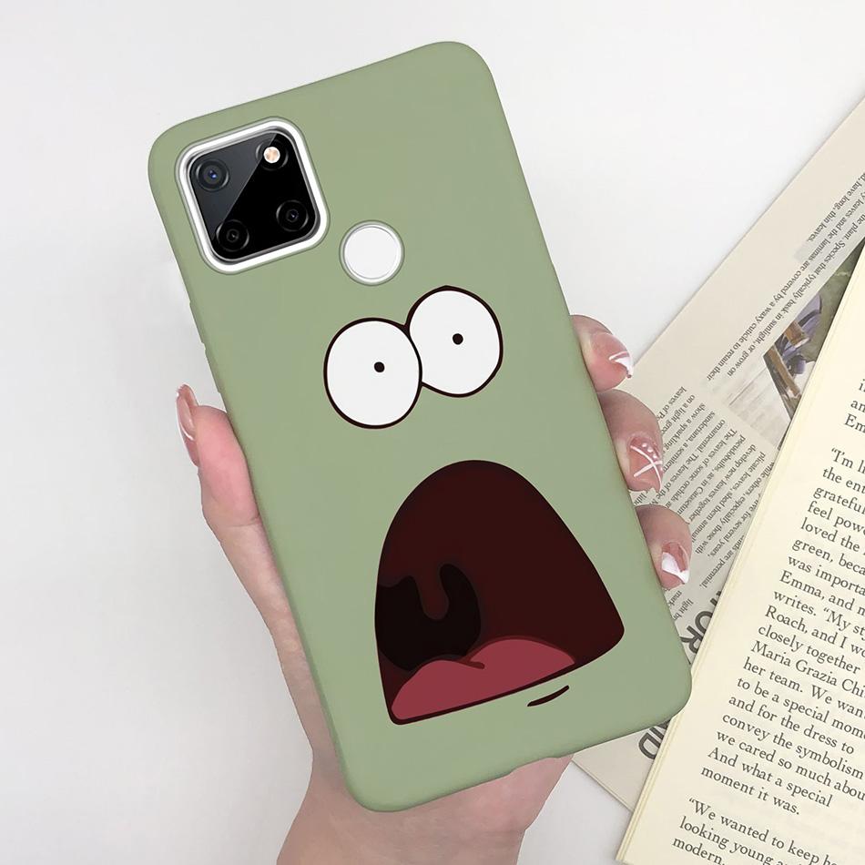 For OPPO Realme C25 C25S C25Y Case Cartoon Soft Silicone Matte Shockproof Phone Back Cover For Realme C 25 S Y Capa Funda Coque