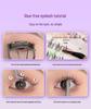 Mengjie Shangpin Self-Adhesive Daisy Cluster False Eyelashes