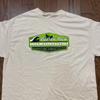 Vintage Puerto Rico Surf T Shirt White Tee Surfing Green Wave Graphic 90s XL