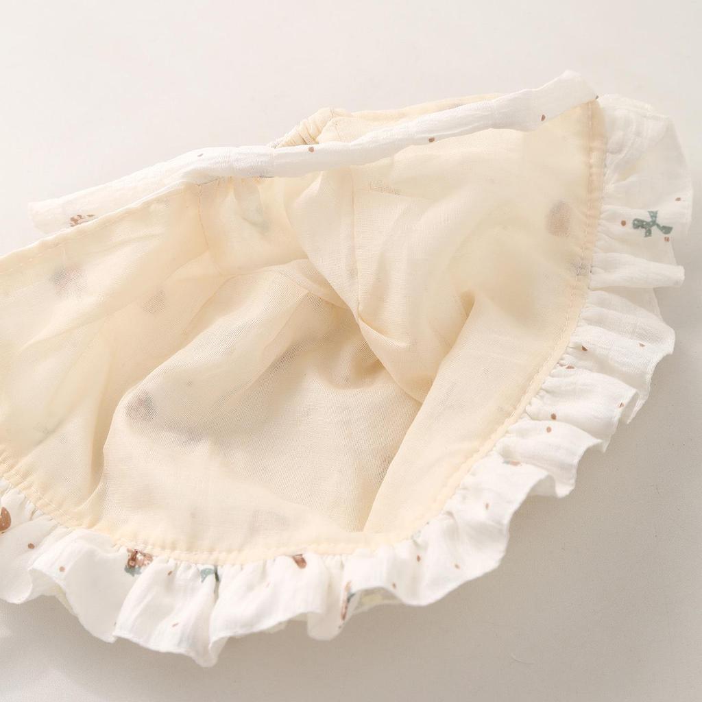 Infant Princess Sun Hat: Spring & Autumn Style for Baby Girls