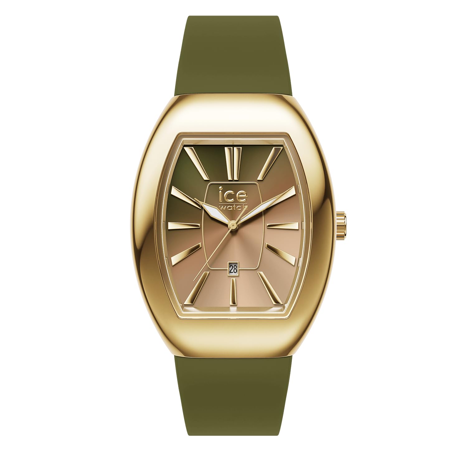 

Ice Watch Ladies Boliday Metal Watch 35.0mm Olive Green Small 3-Hand Date Display 025176 Authorized Dealer