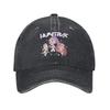Unisex Women KPop Demon Hunters Huntrix Blue Tiger Derpy Cap Merch Baseball Cap Casual Trucker Hat Adjustable
