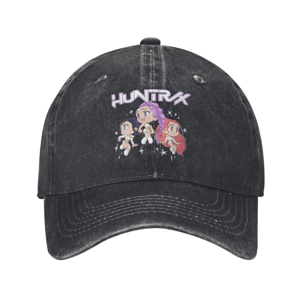 Unisex Women KPop Demon Hunters Huntrix Blue Tiger Derpy Cap Merch Baseball Cap Casual Trucker Hat Adjustable