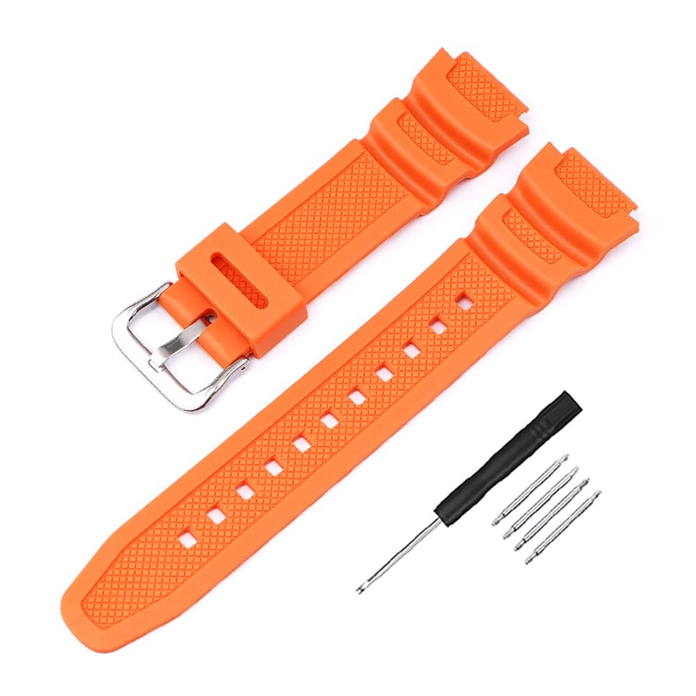 Watch Strap Genuine Band Compatible Waterproof Strap Fits Casio AE-1000w AE-1200w AQ-S810W SGW-40...