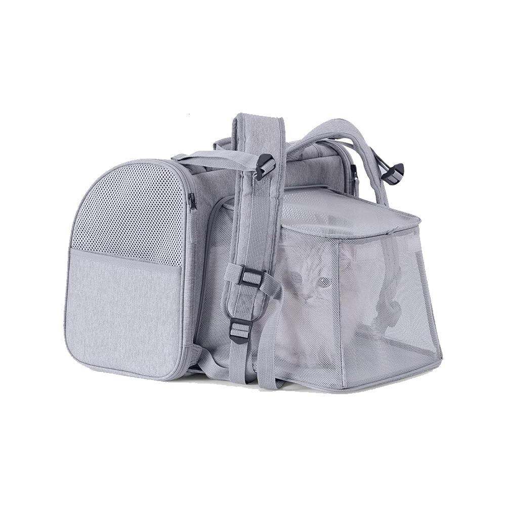 Expandable Small Dog Backpack Breathable Pet Travel Carrier Stylish Cat Bag  Pet Supplies