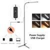 LED Floor Lamp, Adjustable Color Temperature & Brightness Standing Work Light for Eyelash Extensions Reading Office Living Room