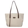 Casual large-capacity bag women's autumn new versatile commuter class shoulder bag simple tote bag