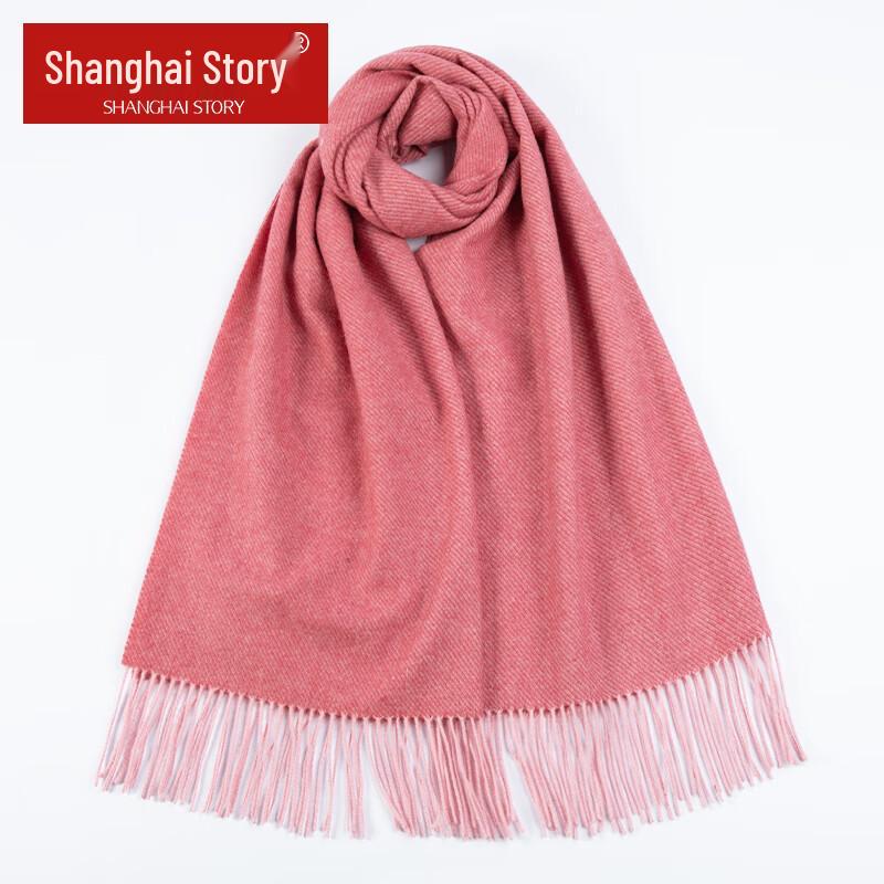 100% Wool Warm Scarf and Large Shawl