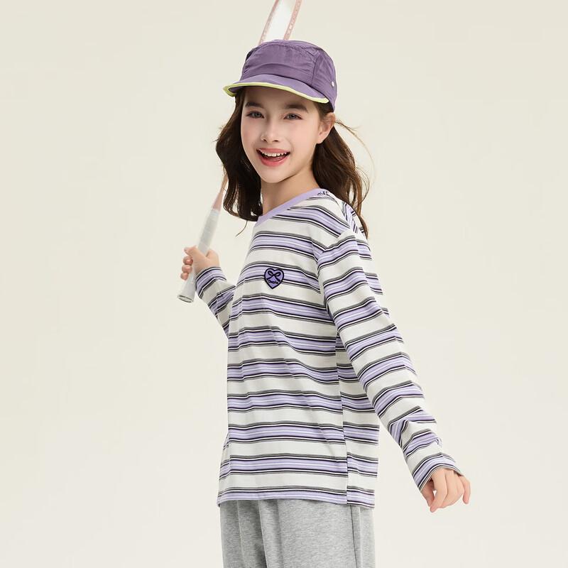 DEESHA Girls  Casual Striped Long-Sleeve T-Shirt 120