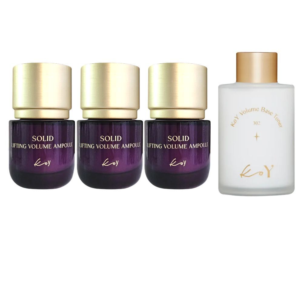 Koy Lifting Volume Ampoule Protein Ampoule 35ml x 3 + Toner x 1 Koy Lifting Volume Ampoule 35ml x 3 + Toner x 1