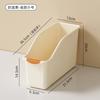 Kitchen Organizer Box Household Large Capacity Multifunctional Cabinet Plastic Storage Box Pulley