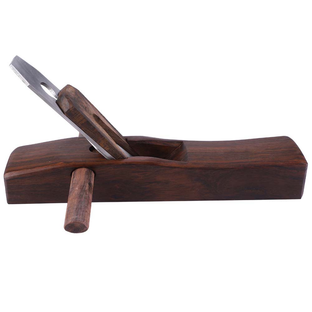 Woodworking Hand Planer,   Steel Planer Tool with Push Handle and Brass Mouth for Wood Carpenter