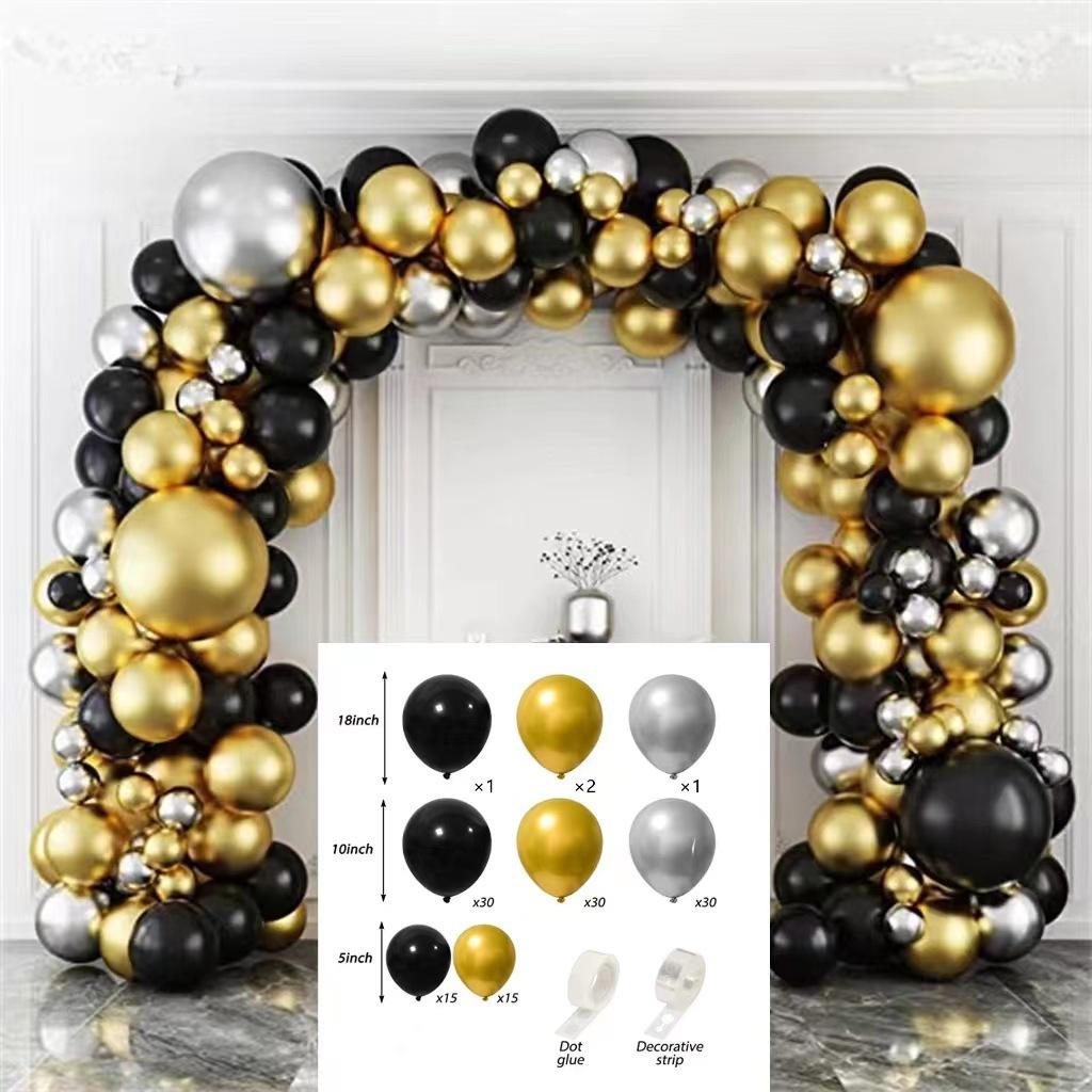 Vintage Balloon Chain Birthday Party Balloon Package Wedding Wedding Arrangement Latex Balloon Chain Set