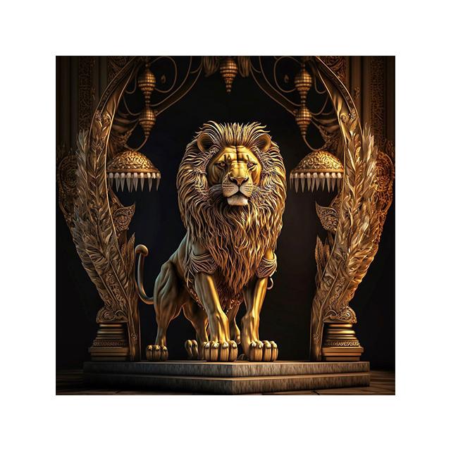 Animale fantezie abstracte Dragon negru Bufnita Vultur Leu Canvas Art Poster Prints Pictură Perete Cadou Living Poze Decorare