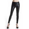 Women's Leggings Shiny Metallic Print High Waisted Disco Pants Leggings