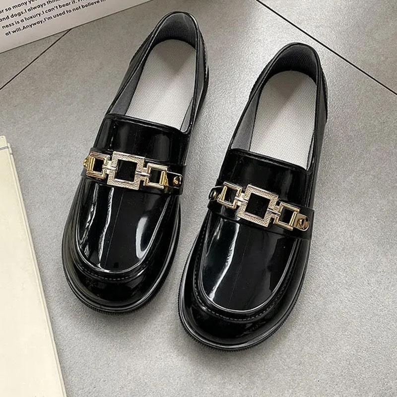 WTEMPO Modne buty przeciwdeszczowe damskie niskie rurki antypoślizgowe niski obcas gruba podeszwa krótkie kuchenne na zewnątrz wodoodporne gumowe buty Dropshipping hurtowo