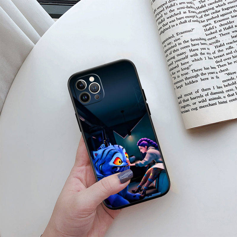 IR16 KPop Lovci démonů Pouzdro na telefon pro iPhone 7 8 11 12 13 14 15 16 16E XS Pro Max XR X SE