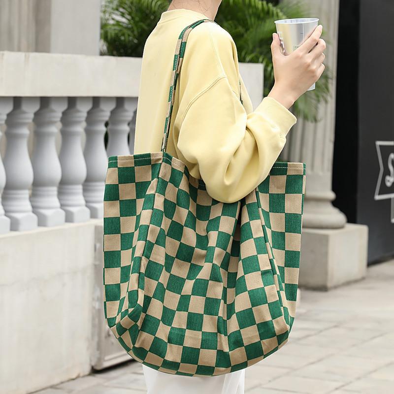 IELGY Японская повседневная холщовая сумка — фото 11