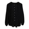 Spring Autumn Women's Shirt Lantern Long-sleeved Polka Dot Chiffon Shirt Female Loose Light Mature Blouse