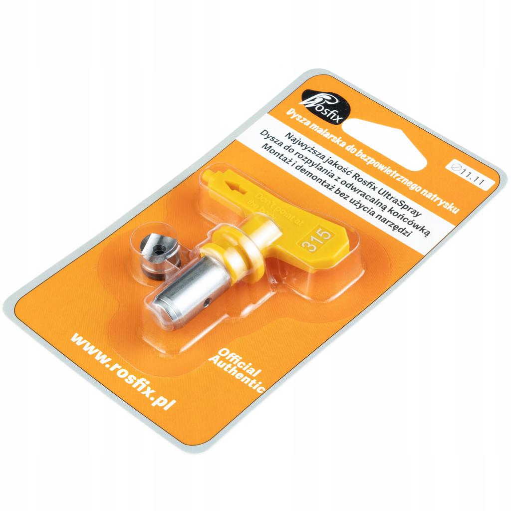 Rosfix Dysza Malarska Ultra Spray Model 511 – Szerokość Natrysku 25 Cm | Wysoka Jakość I Wytrzymałość | Kompatybilna Z Wiele Agregatami