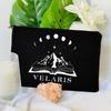City of Starlight Pattern Cosmetic Bag Makeup Case Acotar Velaris Travel Toiletries Organizer Storage Make Up Pouch Pencil Bag
