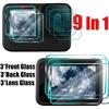 9 in 1 Camera Tempered Films for For Go Pro Hero 13 Black HD Clear Anti Scratch Lens Tempered Glass Screen Protectors for GoPro