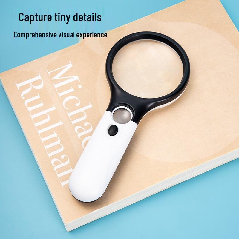 Kujucun Handheld LED Illuminated Magnifying Glass