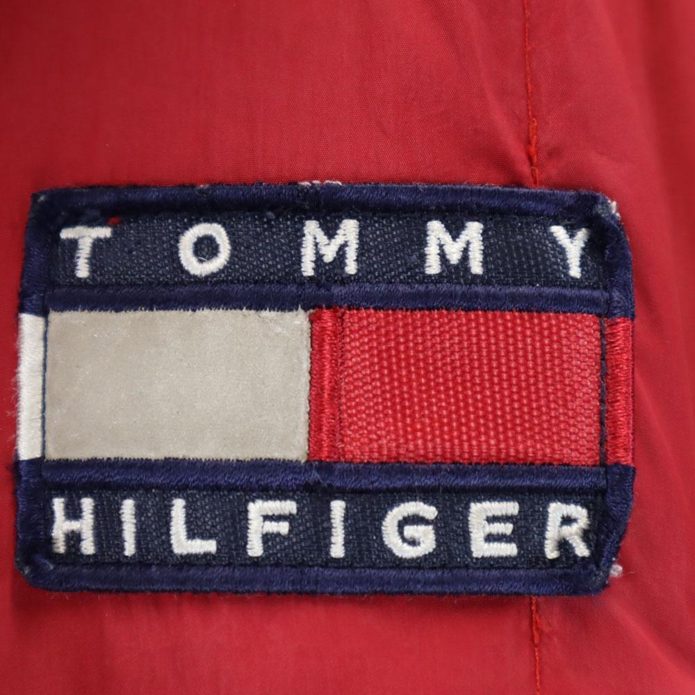 TOMMY HILFIGER 90s Old Flag Tag Down jacket S Reddish Men's Used