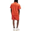Coach SS23 Solid Color Drawstring Straight Leg Casual Shorts Men Shorts Orange CH781-B4D