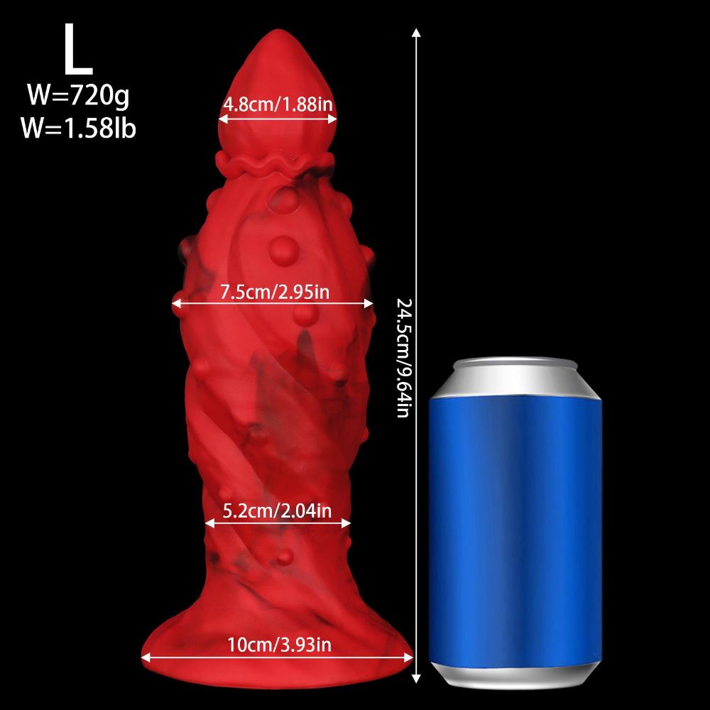 Silicone Anal Plug with Stimulating Beads – Pleasure Toy for Men & Women, Soft & Flexible Adult Intimacy Product