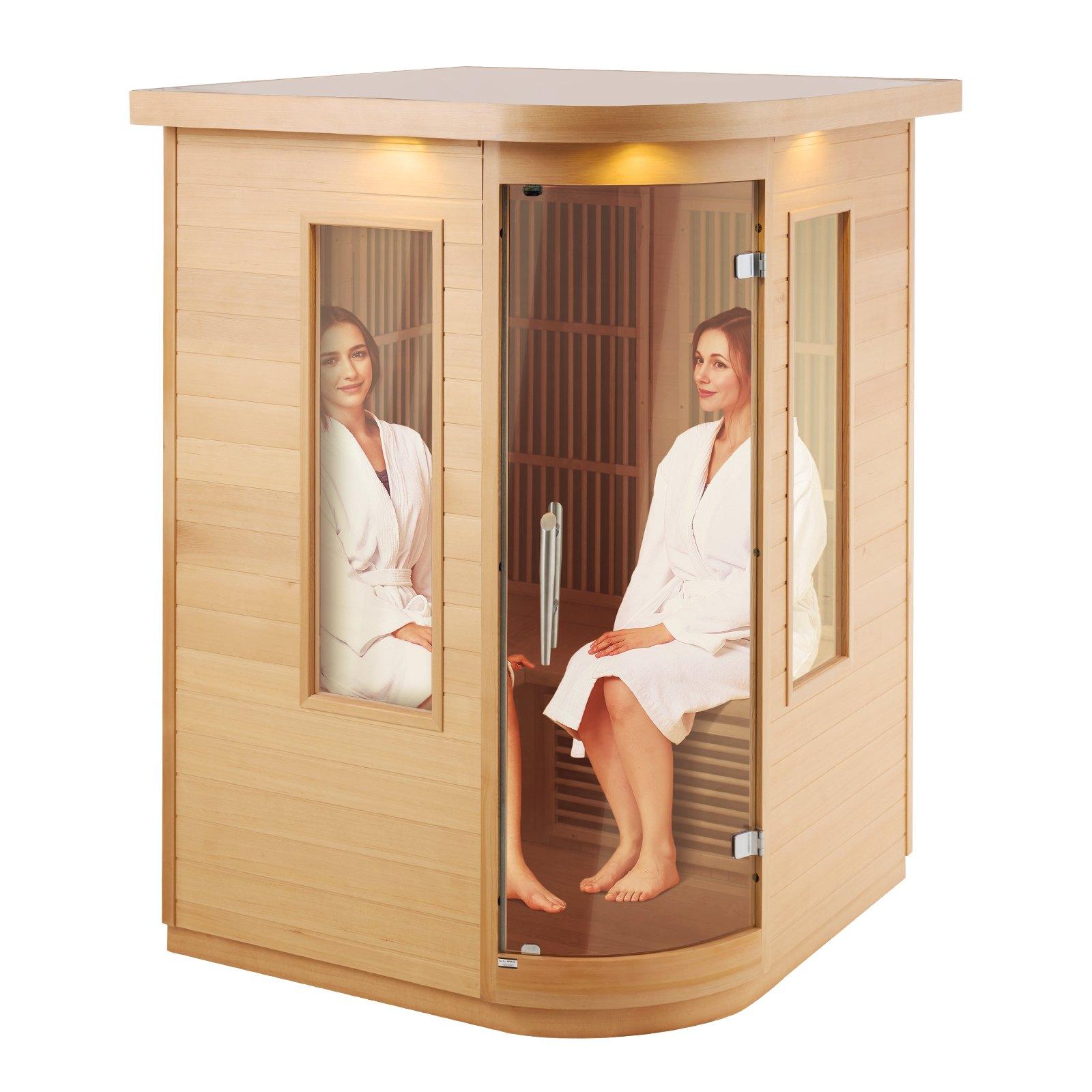 VEVOR Far Infrared Wooden Sauna, Room
