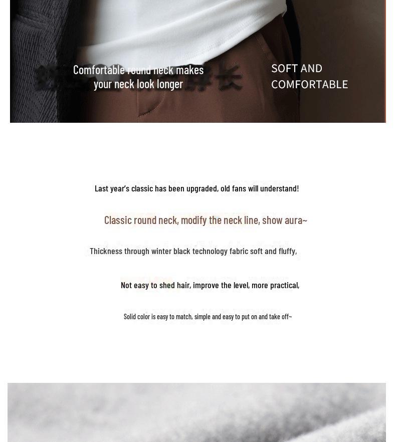 2024 Korean Style Women's Slim Round Neck Velvet T-Shirt, Thick Long-Sleeve for Autumn/Winter