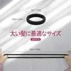 Hair tie adult non-marking stylish high elasticity set rubber women accessory ribbon brown simple unbreakable (5 colors 50 pieces included)