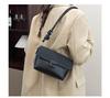 New 2026 Elegant Color Block Small Square Crossbody Handbag - Casual, Versatile, Single Shoulder Bag