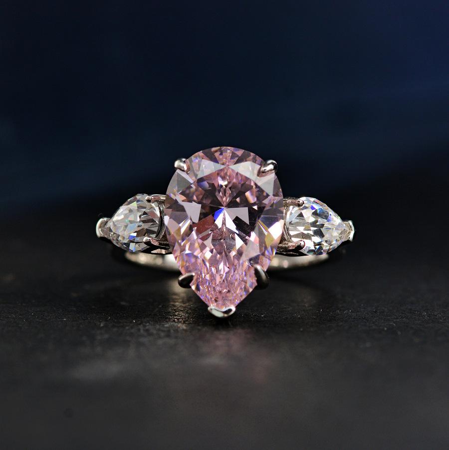 Gica Gema Silber 925 Schmuck Klassische Personalisierte Wasser Tropfen blau Ring Für Frauen Weibliche Edlen Schmuck Modische High Grade Geschenk Hochzeit Engagement