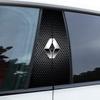 2Pcs Car Center Pillar Sticker Auto B Pillars Protective Film For Renault Clio Sandero Captur Megane R5 4 E-tech Scenic Austral R444