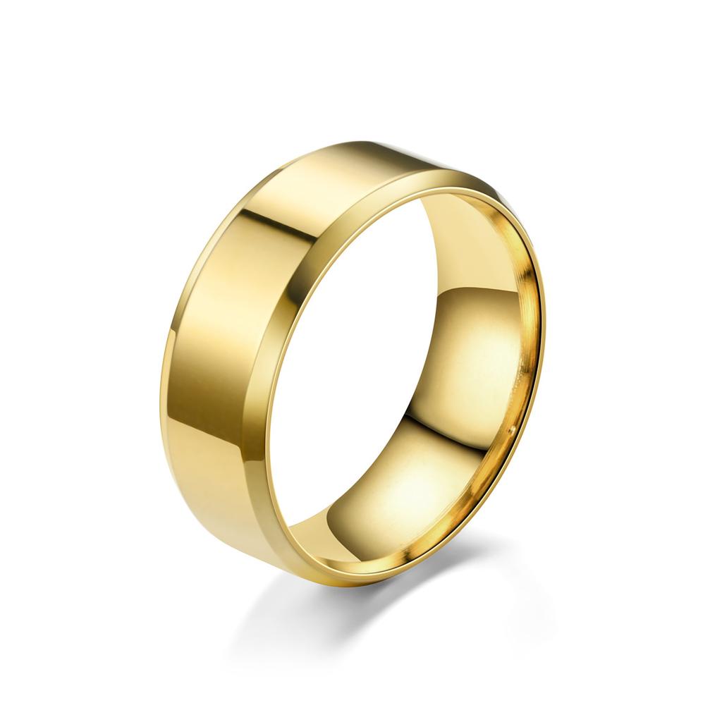 Srarry Fleld 8mm Tungstenový pánsky prsteň Povrchovo brúsený nerezový prsteň pre ženy Svadobný prsteň Šperky a doplnky pre páry