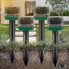 4er-Pack Ultraschall-Haustierabwehr IP65 Nagetierabwehr Solar-Ultraschall