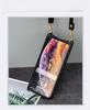 Crossbody Lanyard Leather Case for Apple 16 Pro Max - Fishtail Design, Anti-Fall Protection