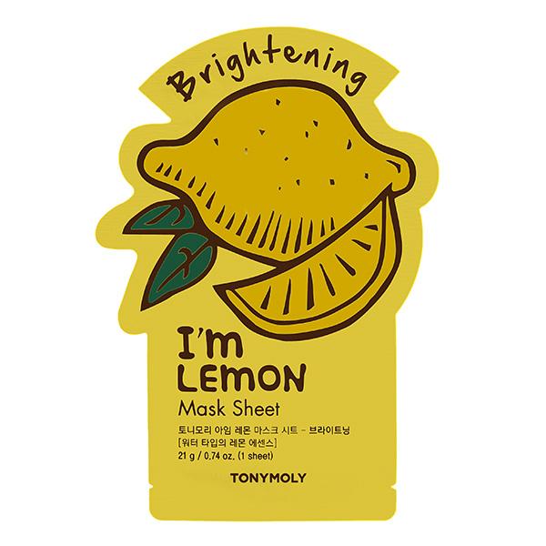 

TONYMOLY I m LEMON Mask Sheet Brightening Тканевая маска для лица с экстрактом лимона