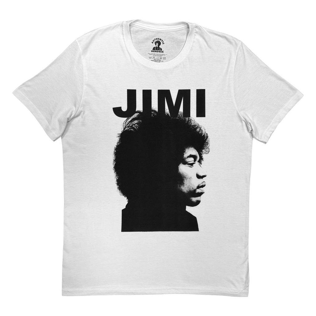 Jimi Hendrix Unisex Adult Photo Print T-Shirt