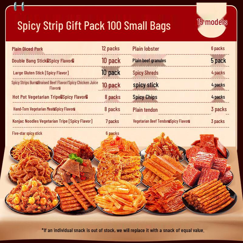 BIBIZAN Assorted Snack Gift Boxes