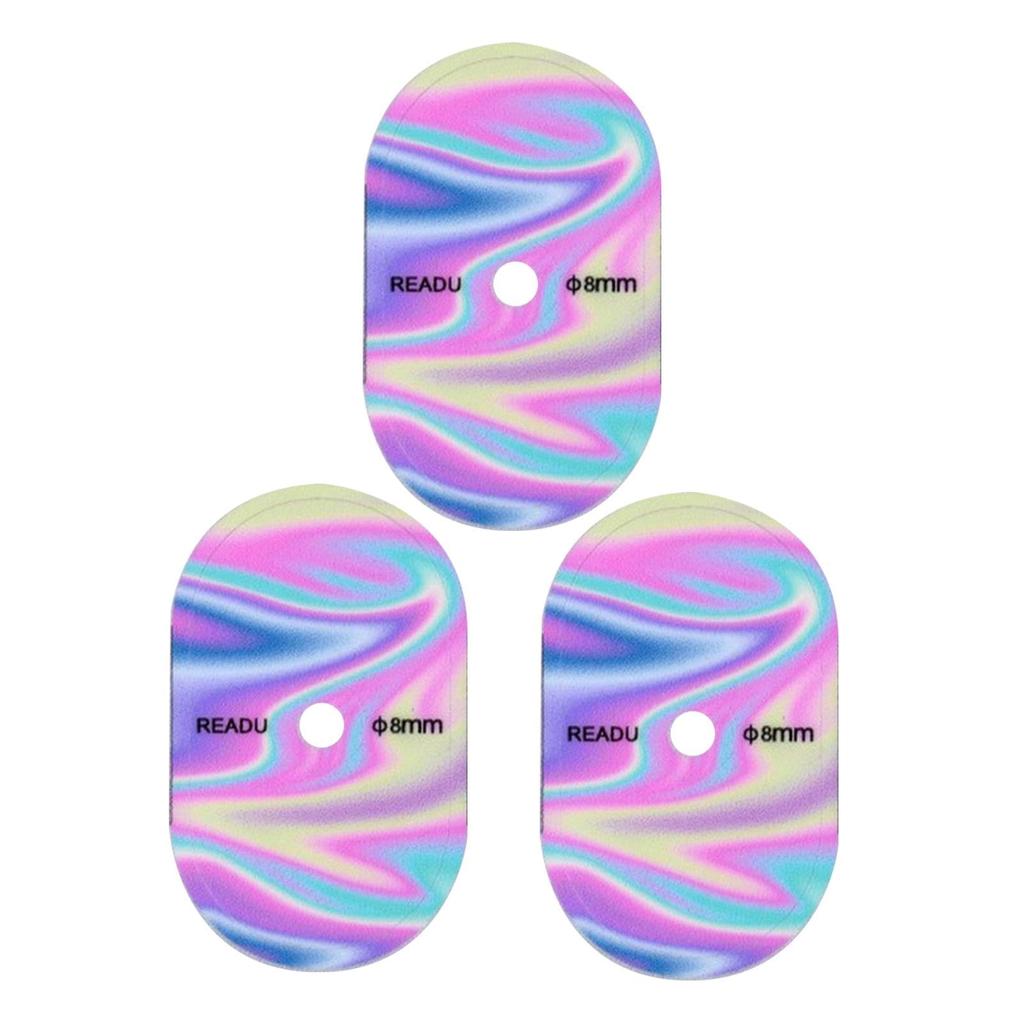 Air Nozzle Stickers, Tire Adhesive Stickers, 3 Pcs Air Pump Decal Road Bike Valve