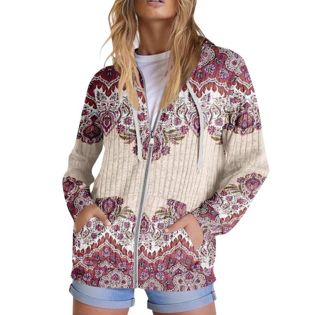 Hoodies For Women Trendy Tops Casual Fall Fashion Long Sleeve Sweatshirt With Pockets Pullover Lightweight